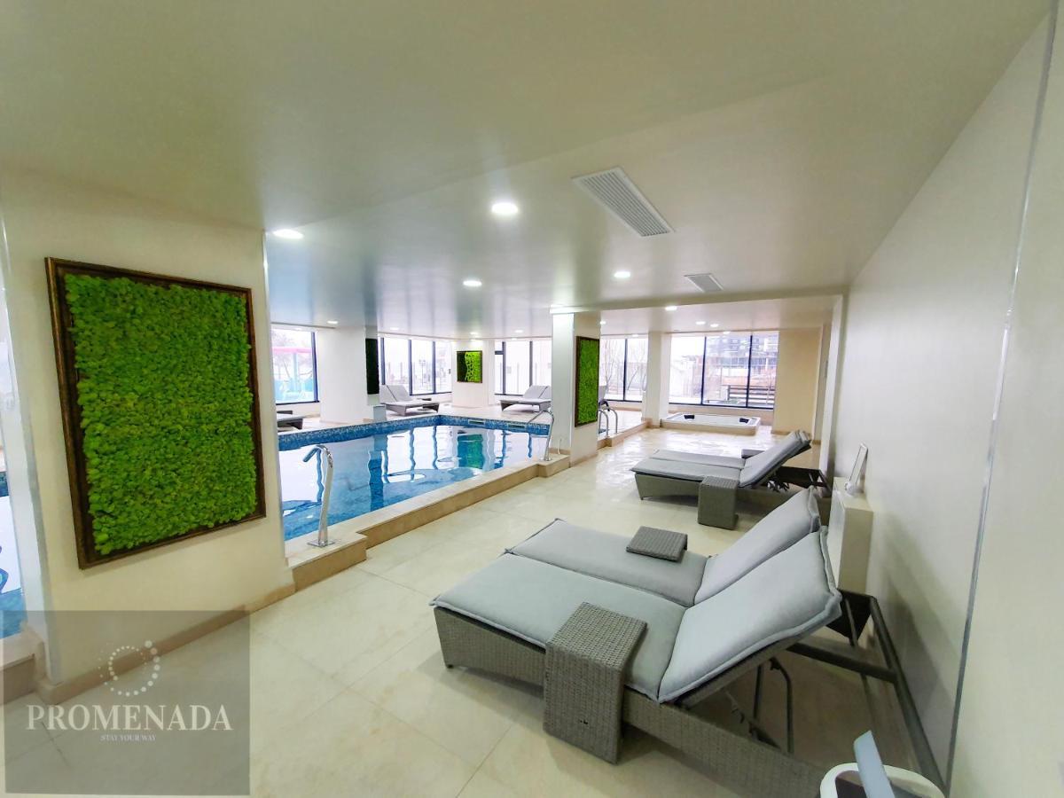 Melisea Aparthotel Pool & Spa Mamaia Nord Năvodari Extérieur photo