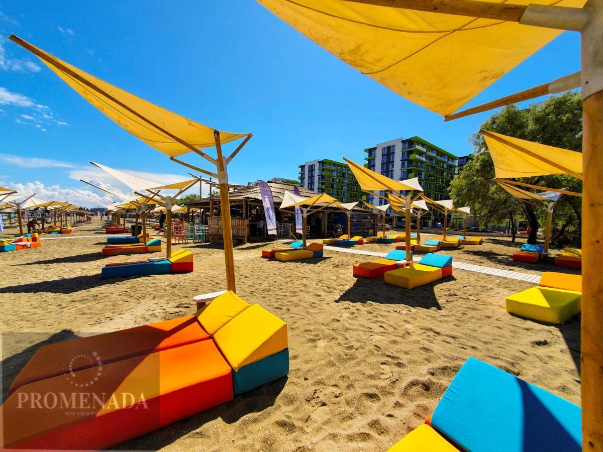 Melisea Aparthotel Pool & Spa Mamaia Nord Năvodari Extérieur photo